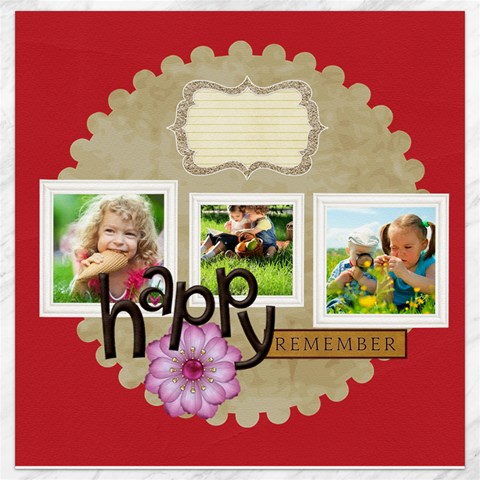 Kids By Kids 15.2 x15.41  Canvas - 1