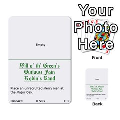 Robin Hood Cards (Outlaw and King Decks) - Multi-purpose Cards (Rectangle)
