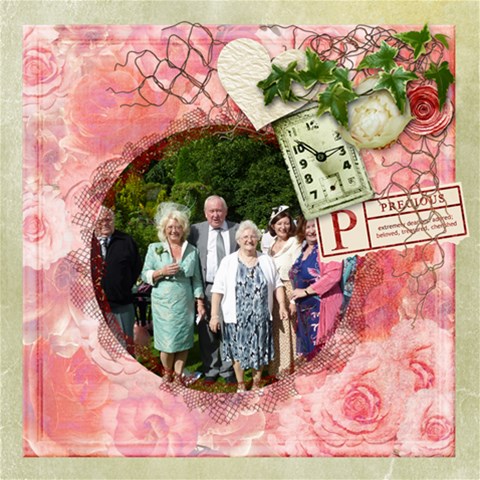 La Vie En Rose8 X 8 Scrapbook Pages By Catvinnat 8 x8  Scrapbook Page - 17