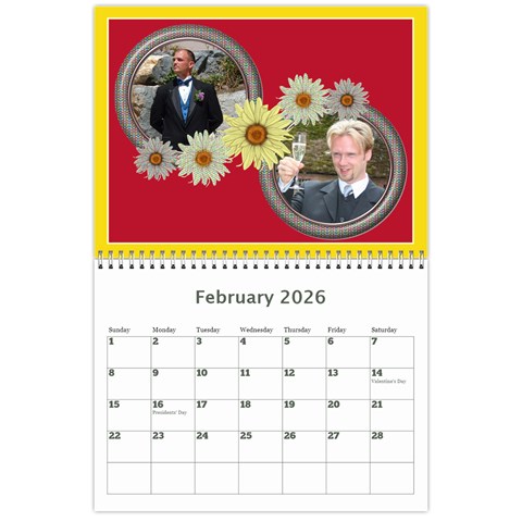 My Picture Calendar (any Year) By Deborah Feb 2026