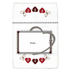 Love Removable Flap Cover For Large Messenger Bag
