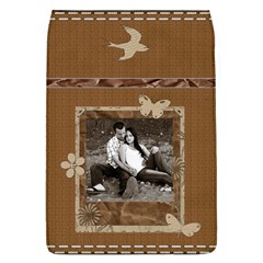 Grunge Removable Flap Cover For Large Messenger Bag