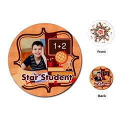 back to school - Playing Cards Single Design (Round) back to school - Playing Cards Single Design (Round)
