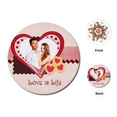 love - Playing Cards Single Design (Round) love - Playing Cards Single Design (Round)