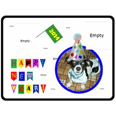 Happy New Year large blanket - 80 x 56 Fleece Blanket (Large) Happy New Year large blanket - 80 x 56 Fleece Blanket (Large)