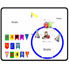 Happy New Year medium blanket 3 - 60 x 50 Fleece Blanket (Medium) Happy New Year medium blanket 3 - 60 x 50 Fleece Blanket (Medium)