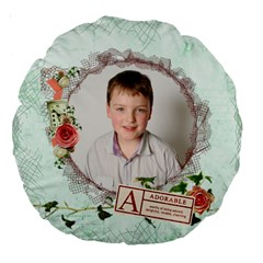Adorable II Round Cushion - Large 18 Premium Round Cushion Adorable II Round Cushion - Large 18 Premium Round Cushion