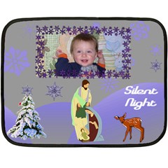 Silent Night Mini Blanket - 35 x27 Fleece Blanket (Mini) Silent Night Mini Blanket - 35 x27 Fleece Blanket (Mini)
