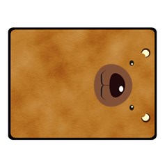 bear - 50  x 40  Fleece Blanket (Small)