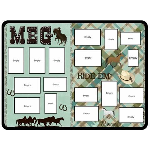 Meg By Julie 80 x60  Blanket Front