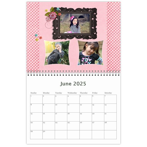 Wall Calendar 11 X 8 5 Jun 2025