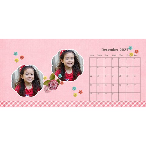 Desktop Calendar 11  X 5  Dec 2025