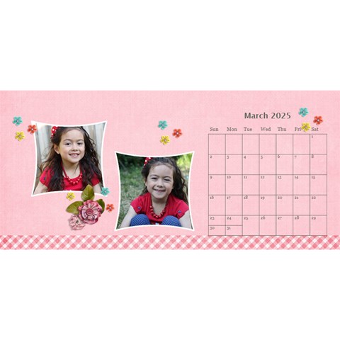 Desktop Calendar 11  X 5  Mar 2025