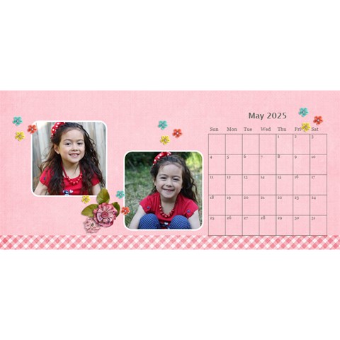 Desktop Calendar 11  X 5  May 2025