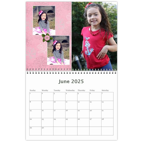 Wall Calendar 11 X 8 5 Jun 2025