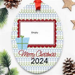 2024 Oval Ornament 2 - Ornament (Oval)
