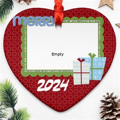 2024 Heart Ornament 1 - Ornament (Heart)