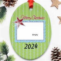 2024 Oval Double Sided Ornament 2