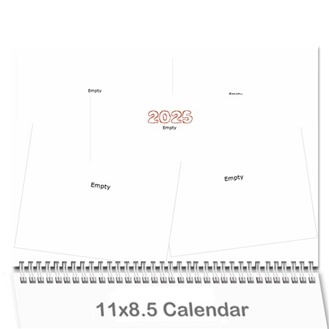 Year Review Calendar 2025 By Zornitza Cover