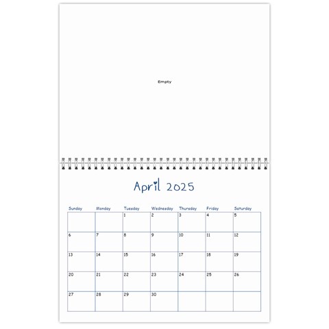 Year Review Calendar 2025 By Zornitza Apr 2025