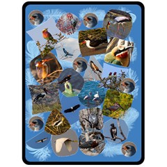 Shara Bird Blanket - 80  x 56  Fleece Blanket (Large)