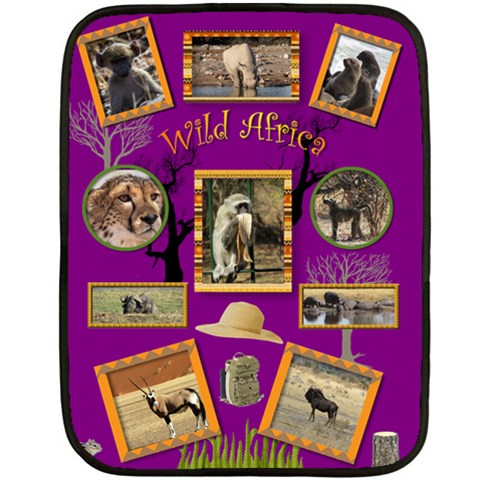 Evelyn Avril Zeggelaar By Cara 35 x27  Blanket Back