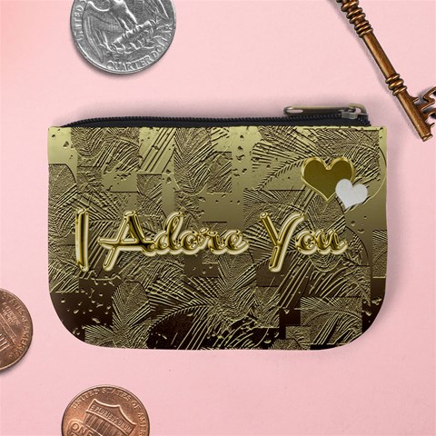 I Love Our Life Coin Purse By Ellan Back