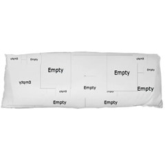 Gold Wedding Body Pillow Case