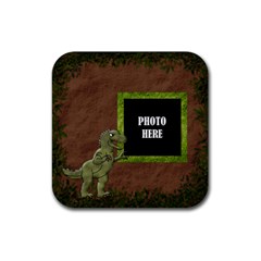Prehistoric Coaster 2 - Rubber Coaster (Square) Prehistoric Coaster 2 - Rubber Coaster (Square)