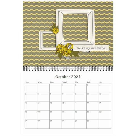 Wall Calendar 8 5 X 6 Oct 2025