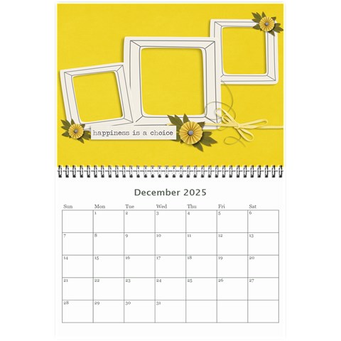 Wall Calendar 8 5 X 6 Dec 2025
