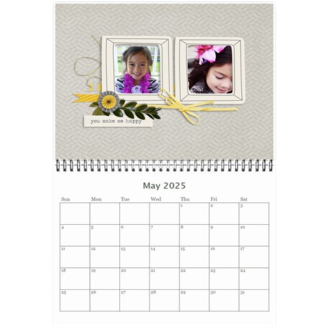 Wall Calendar 8 5 X 6 May 2025