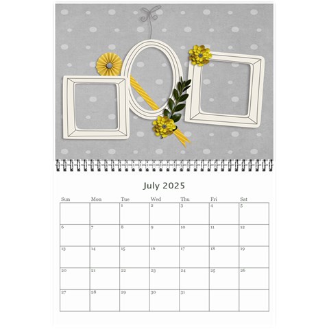 Wall Calendar 8 5 X 6 Jul 2025