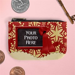 Happy Holidays Coin Bag 3 - Mini Coin Purse