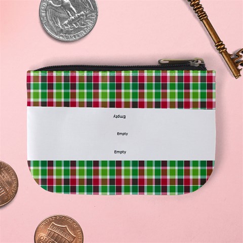 Merry And Bright Coin Bag 2 By Lisa Minor Back