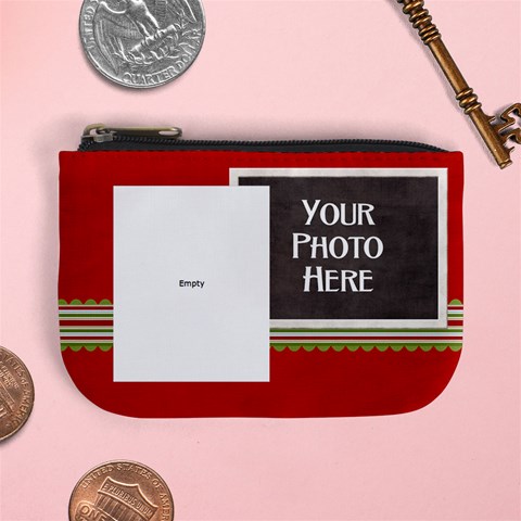 Joyful Joyful Coin Bag 3 By Lisa Minor Front