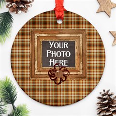And to All a Good Night Round Ornament 3 - Ornament (Round) And to All a Good Night Round Ornament 3 - Ornament (Round)