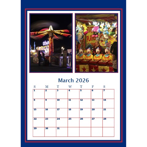 Photograph  Calendar By Deborah Mar 2026