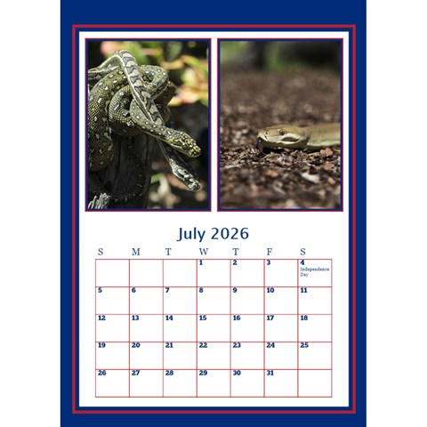 Photograph  Calendar By Deborah Jul 2026