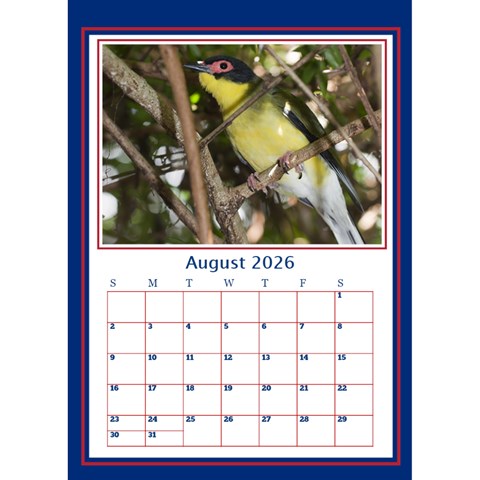 Photograph  Calendar By Deborah Aug 2026