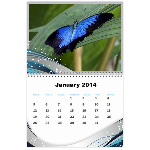 Janine 2014 Calendar By Deborah Jan 2014