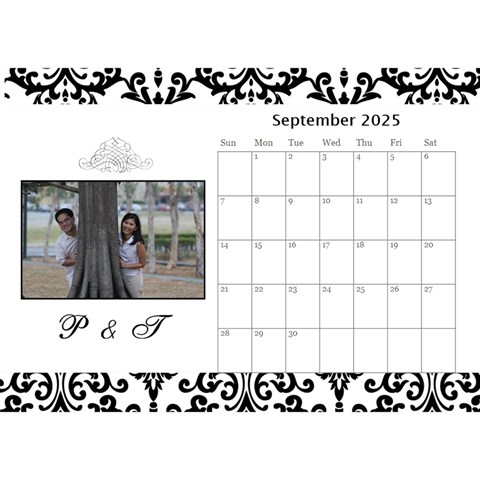 Desktop Calendar 8 5  X 6  Sep 2025