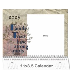 Family Tree Calendar - 18 Month