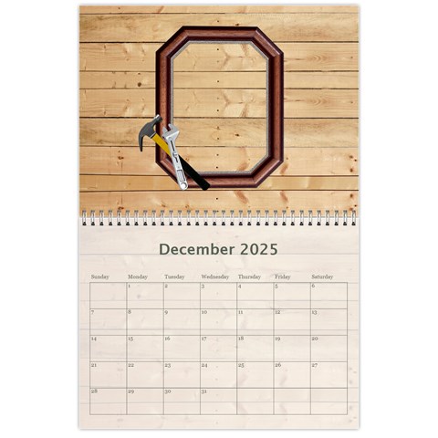 Man Cave 12 Mth Calendar By Lil Dec 2025