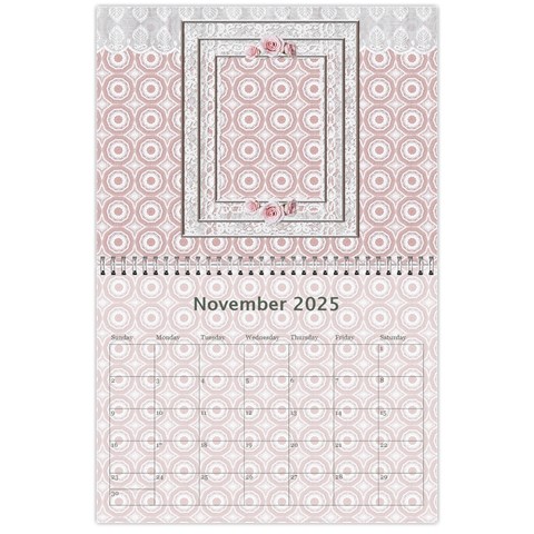 Pink And Blue Calendar By Lil Nov 2025