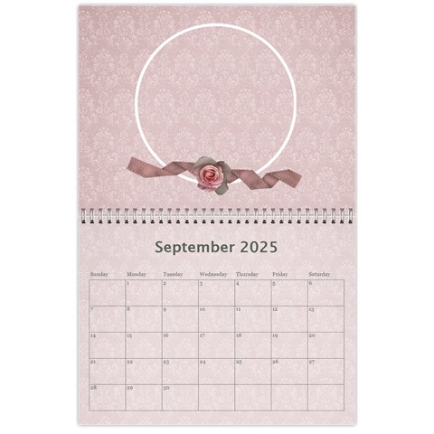Pretty Lace Calendar (12 Month) By Lil Sep 2025