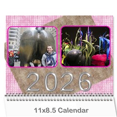 Pink Choc 2026 Wall Calendar (any Year)