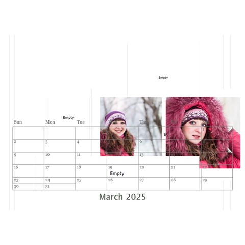 Love, Calendar 2025 By Ki Ki Mar 2025