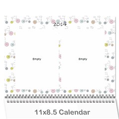 2014 Carman - Wall Calendar 11  x 8.5  (12-Months)