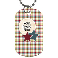 At The Park 2 Sided Dog Tag 1 - Dog Tag (Two Sides) At The Park 2 Sided Dog Tag 1 - Dog Tag (Two Sides)